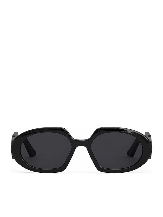 Dior Women's Sunglasses with Black Horn-Rimmed Frame DIORBOBBYR2U1