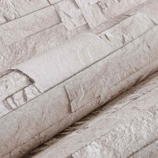 Fabric Beige Wall Wallpaper 1000x53cm