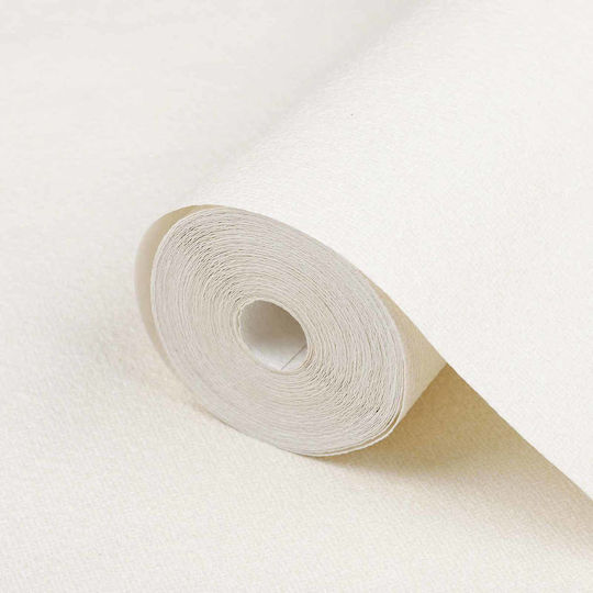 Stoff Wandtapete Weiß 1000x53cm