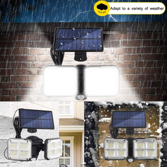 Ty06601 Wall Mounted Solar Light 16W 300lm Cold White with Motion Sensor