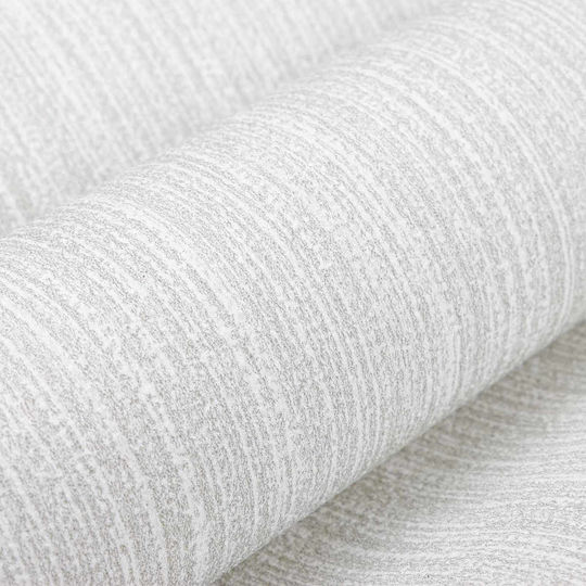 Fabric Gray Wall Wallpaper 1000x53cm