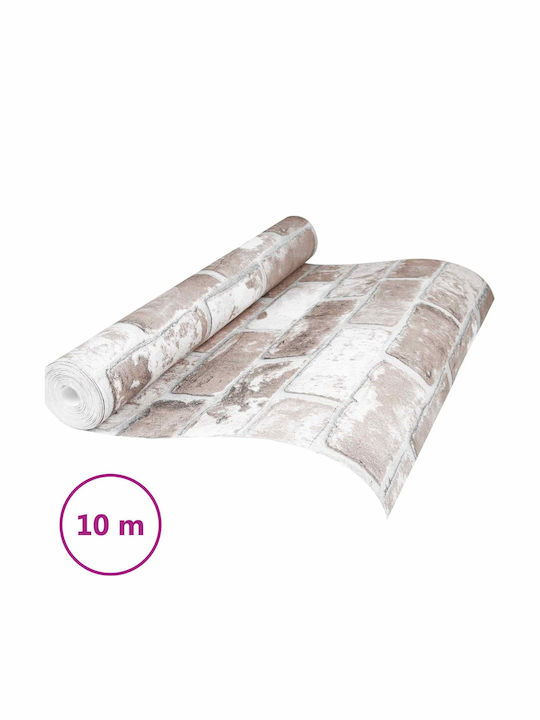 vidaXL Stoff Tapete Grau 1000x53cm