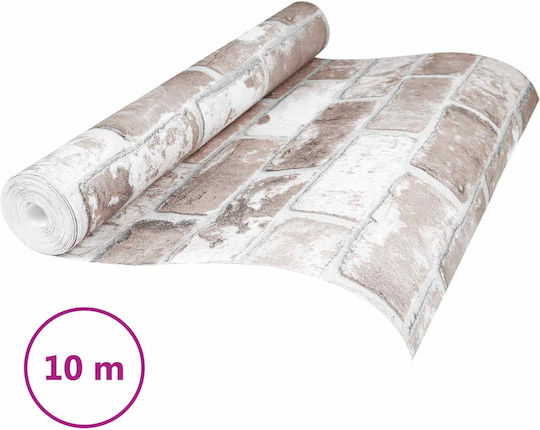 Fabric Gray Wall Wallpaper 1000x53cm