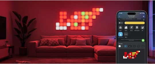 Govee Smart Mini Panel Lights Extension 6-pack – Expand Your Creative Lighting Setup