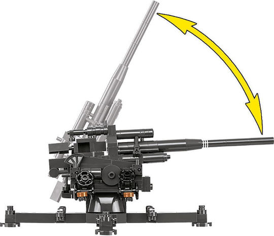 Cobi Cuburi de Construit Flak 39 pentru 9+ Ani 339 Bucăți