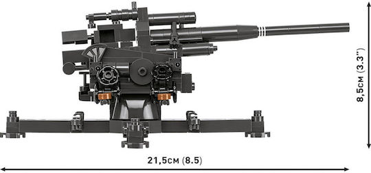 Cobi Cuburi de Construit Flak 39 pentru 9+ Ani 339 Bucăți