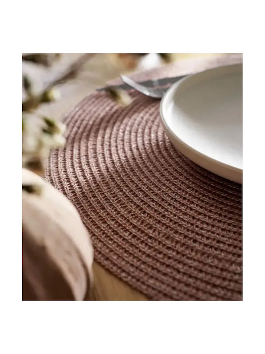 Gofis Home Σουπλά Στρογγυλό Πλαστικό Ροζ 38cm Gofis Home Σουπλά Στρογγυλό Πλαστικό Ροζ 38cm