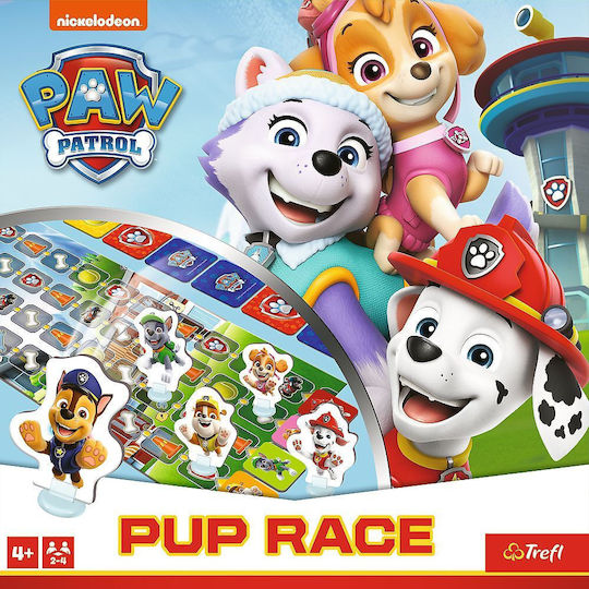 Board Game Paw Patrol Pup Race for 2-4 Players 4+ Years Old (PL) Trefl
