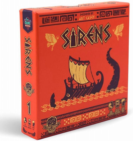 Board Game Sirens for 1-2 Players 10+ Years Old (EN) Envy Born Games