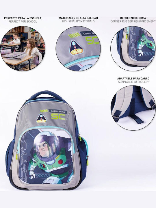 Cerda Buzz Lightyear Σχολική Τσάντα Πλάτης Δημοτικού Πολύχρωμη
