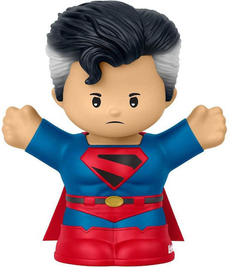 Dc Comics Fisher-price Little People Collector Miniature Figures 4-pack Superman Through Ages 7 Cm
