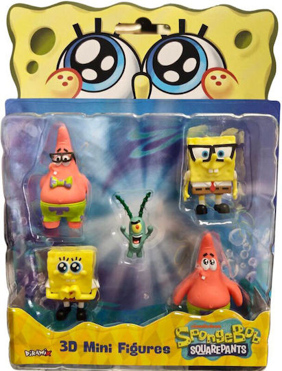 Just Toys SpongeBob Mr Krabs SpongeBob Patrik Sandy For 3+ Years