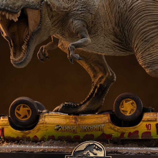 Iron Studios Jurassic Park Icons T-Rex Attack Collectible Figure 15cm