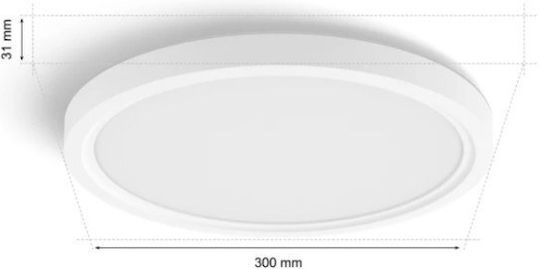 Philips Hue Plafonieră de Tavan Albă