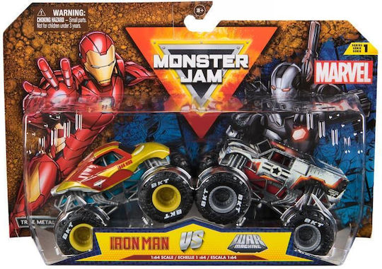 Spin Master Monster Jam Marvel Toy Car The Sentinels Vs Wolverine