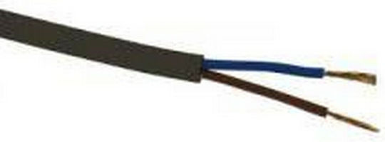 Power Cord with Cable Properties 2x1mm² in Black Colour 2m Flexible