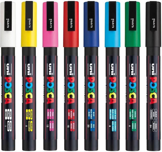 Uni-Ball Marker Permanent 1.3mm Multicolor
