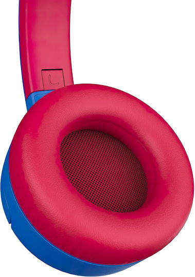 PowerLocus Tiger Wireless / Wired Kids' Over Ear Headphones Blue