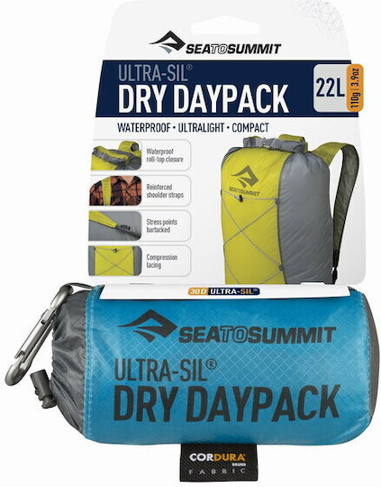 Sea to Summit Ultra Sil Στεγανός Σάκος Πλάτης 22lt Γαλάζιος