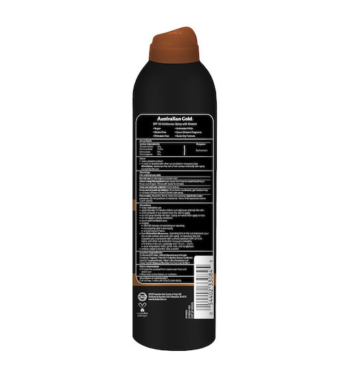 Australian Gold Αντηλιακή Mousse για το Σώμα SPF30 σε Spray 177ml