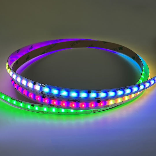 Eurospot Ταινία LED 24V RGB Φως 5m Τύπου COB