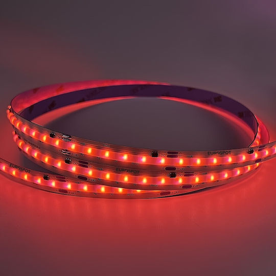 Eurospot Ταινία LED 24V RGB Φως 5m Τύπου COB