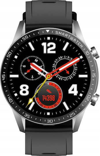 Gravity Smartwatch Silver Bracelet + Strap Gt10-6