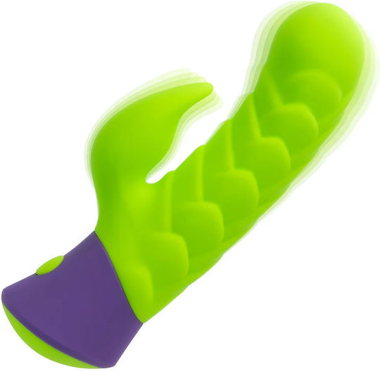 Calexotics Dragon G Δονητής Rabbit Πράσινος