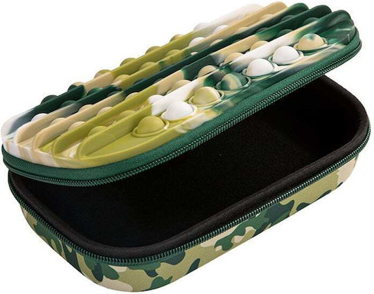 Zipit Zip & Pop Storage Box Zipper Pencil Case Green