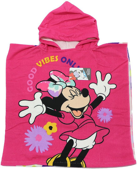 Poncho Fetiță Minnie Mouse-ye18091-fucsia