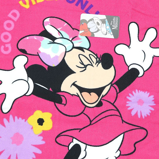 Poncho Fetiță Minnie Mouse-ye18091-fucsia