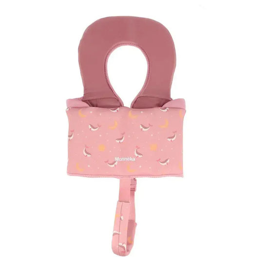 Whale Pink Protection Vest 1-2 Years Monnëka