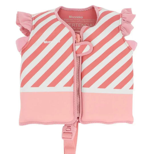 Protection Vest Stripes Bloom&blush 3-6 Years Monnëka