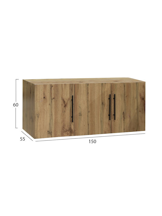 HomeMarkt Πατάρι Ντουλάπας από Μοριοσανίδα 150x55cm HM747.12 HomeMarkt Πατάρι Ντουλάπας από Μοριοσανίδα 150x55cm HM747.12