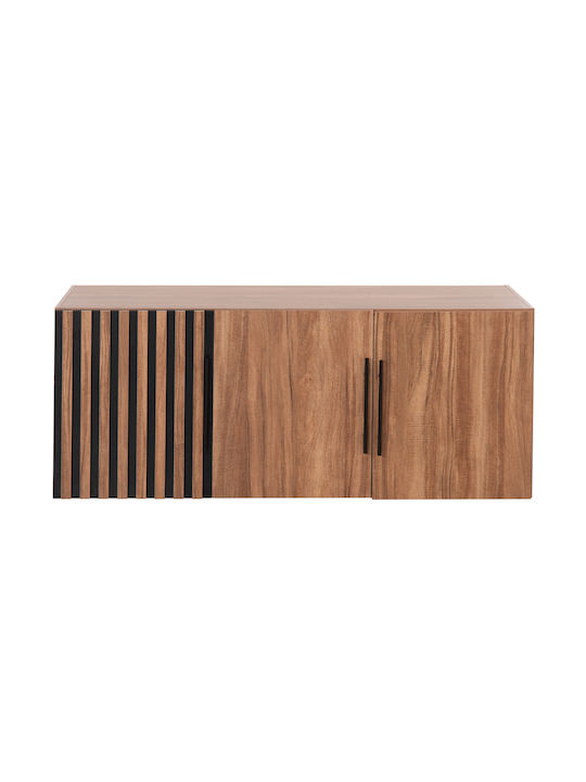 HomeMarkt Rectangular Loft Closet from Chipboard Natural 150x55x6cm HM18391.01
