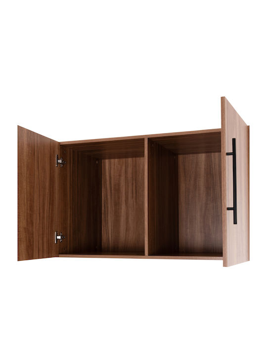 HomeMarkt Rectangular Loft Closet from Chipboard Natural 150x55x6cm HM18391.01
