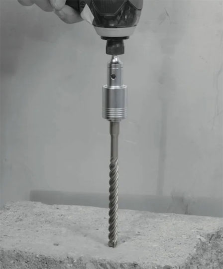 SKS Tools Adapter Für Steckdosen & Bits Mit HEX / SDS Anschluss Und Ausgang