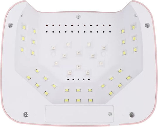Επαναφορτιζόμενο Φουρνάκι Νυχιών UV / LED Μπαταρίας 168W Λευκό