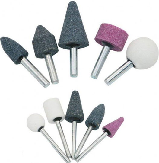 Grinding Stones Drill Multitool 6mm 3mm Set 10 Pieces