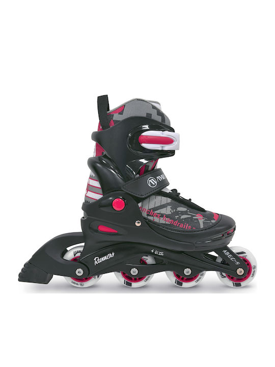 AMILA Inline Αυξομειούμενα Rollers Μαύρα Παιδικά