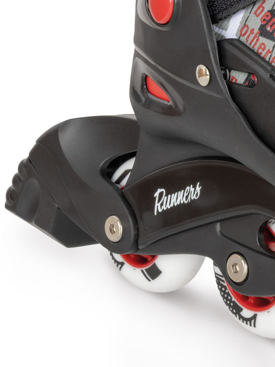 AMILA Inline Αυξομειούμενα Rollers Μαύρα Παιδικά
