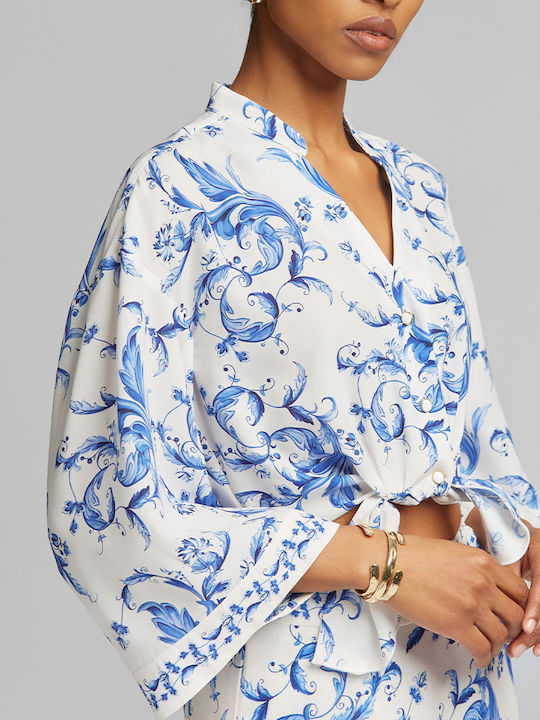 Long Sleeve Women's Shirt Blue