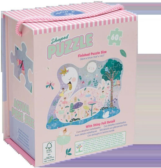 Puzzle Pentru Copii Enchanted 60 Piese Floss & Rock