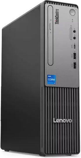 Lenovo ThinkCentre Neo 50s G5 12XD007QBL SFF Настолен Компютър (i3-14100/64GB DDR5/512GB SSD/W11 Pro) с Клавиатура (БГ)