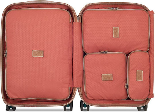Delsey Packing Cubes 4 Sizes Chatelet Air Terracotta