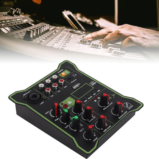 WVNGR CMiK WG-3USB Analog Console 4 Channels / 1 XLR Input & Bluetooth
