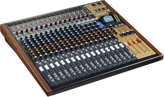 Tascam Model 24 Αναλογική Κονσόλα 22 Καναλιών με Phantom Power & 16 Εισόδους XLR & Bluetooth
