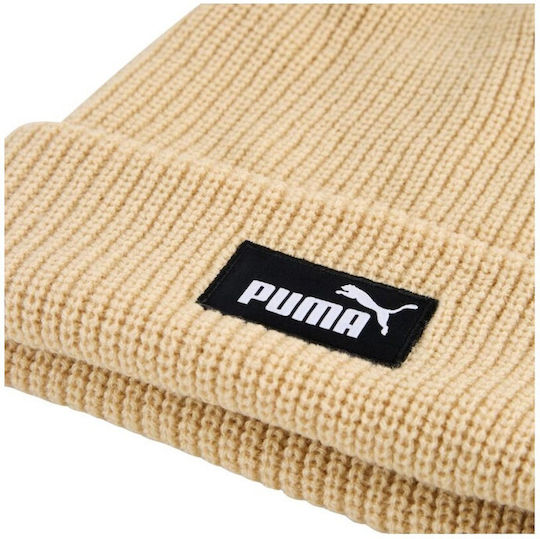Beanie Căciulă Tricotată Pentru Bărbați În Culoare Bej