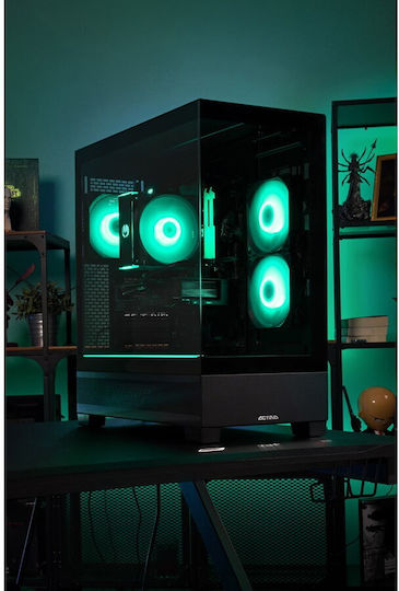 Actina Desktop PC Gaming Ryzen 5-7600X3D 32GB DDR5 1TB SSD Radeon RX 9070 Fără Sistem De Operare