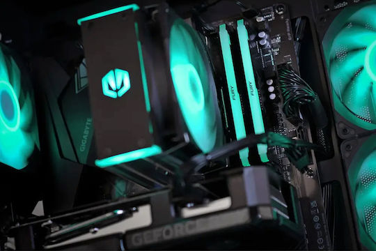 Actina Desktop PC Gaming Ryzen 5-7600X3D 32GB DDR5 1TB SSD Radeon RX 9070 Fără Sistem De Operare